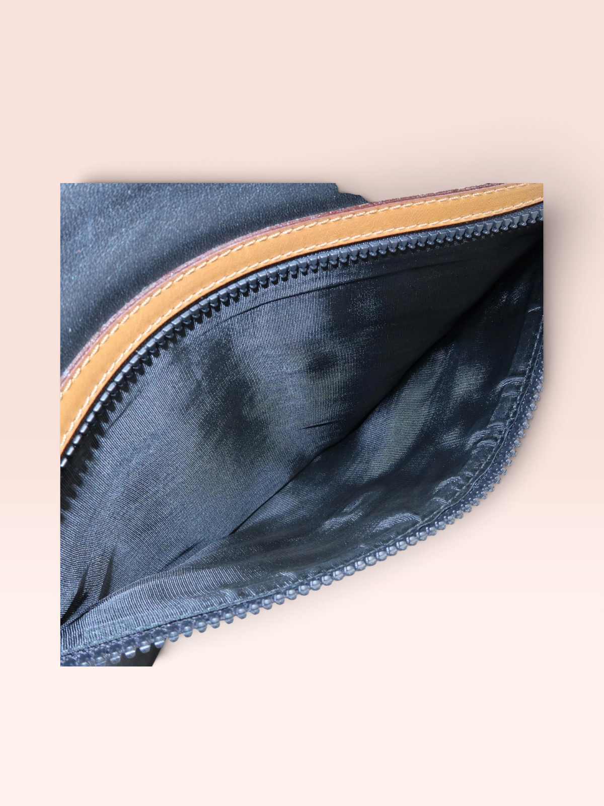 Celine Leather Macadam Vintage Leather Clutch