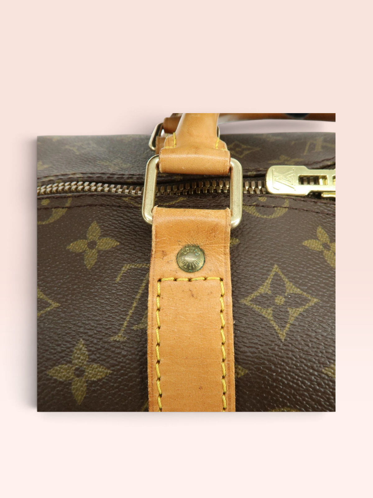 Louis Vuitton Monogram Canvas Keepall 55 Bandouliere 1995 (No Strap)