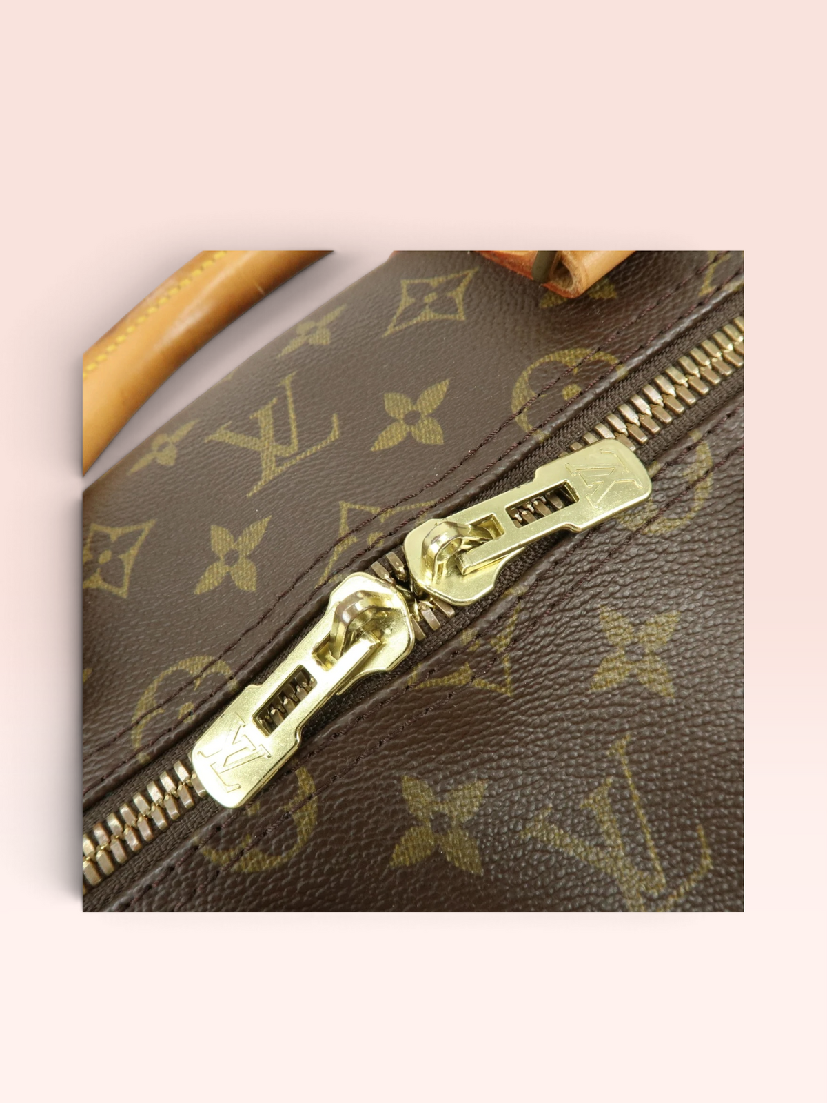 Louis Vuitton Monogram Canvas Keepall 55 Bandouliere 1995 (No Strap)