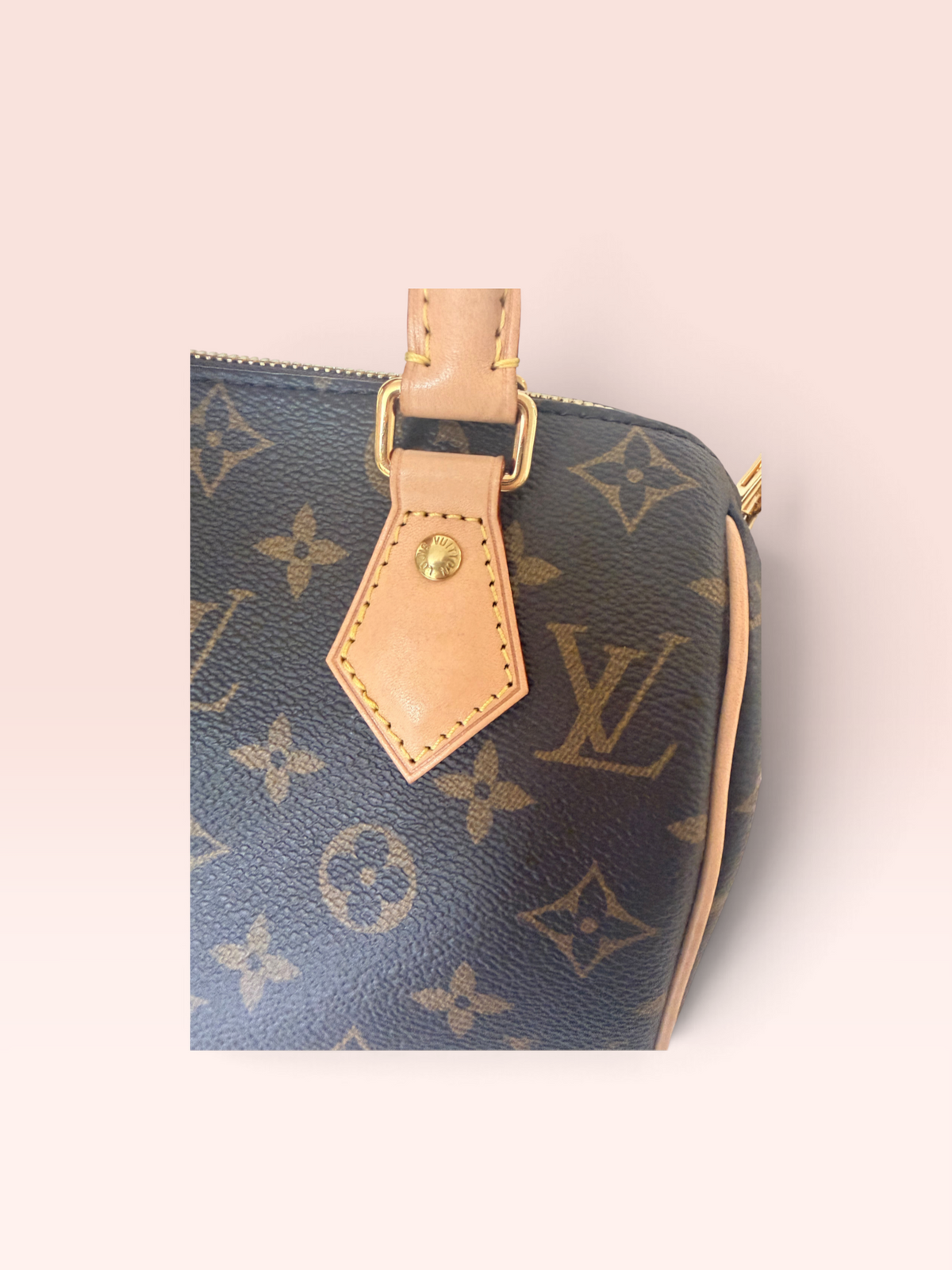Louis Vuitton Monogram Canvas Speedy 20 with Strap (RFID)