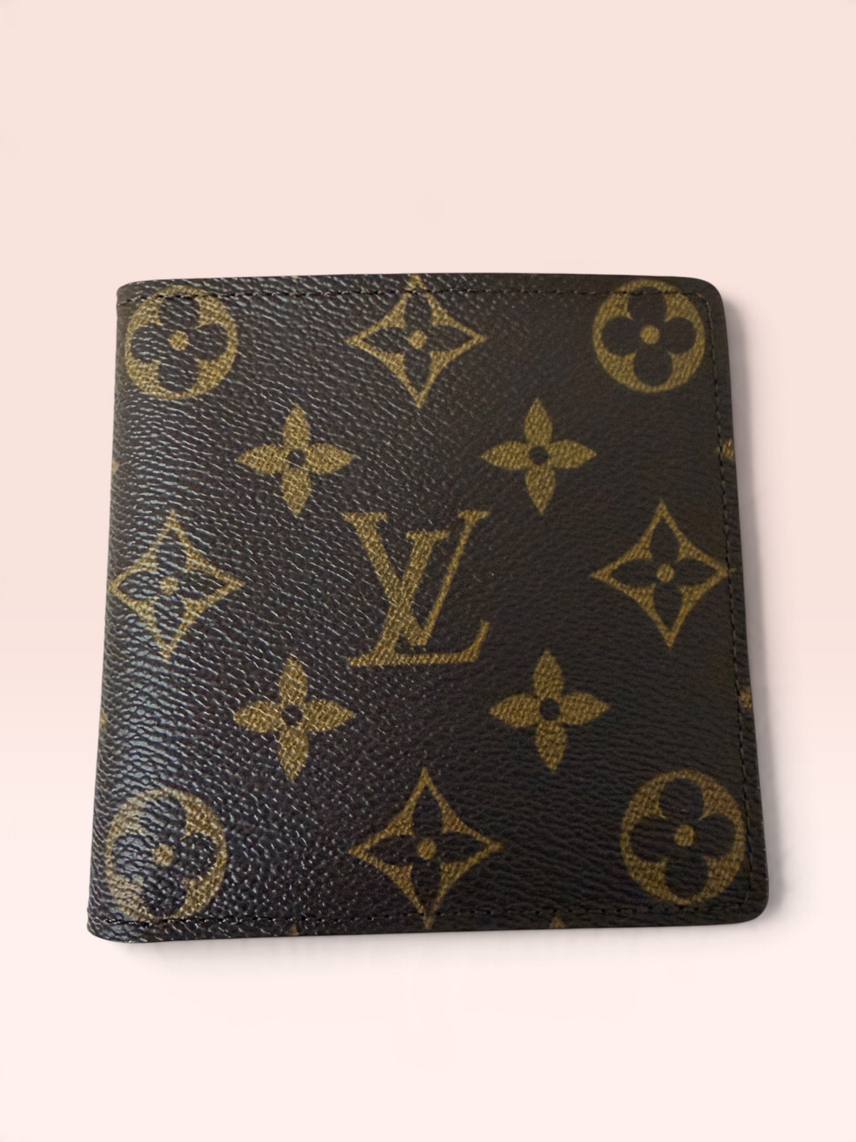 Louis Vuitton Monogram Canvas Bifold Wallet 1991 w(Full Set)