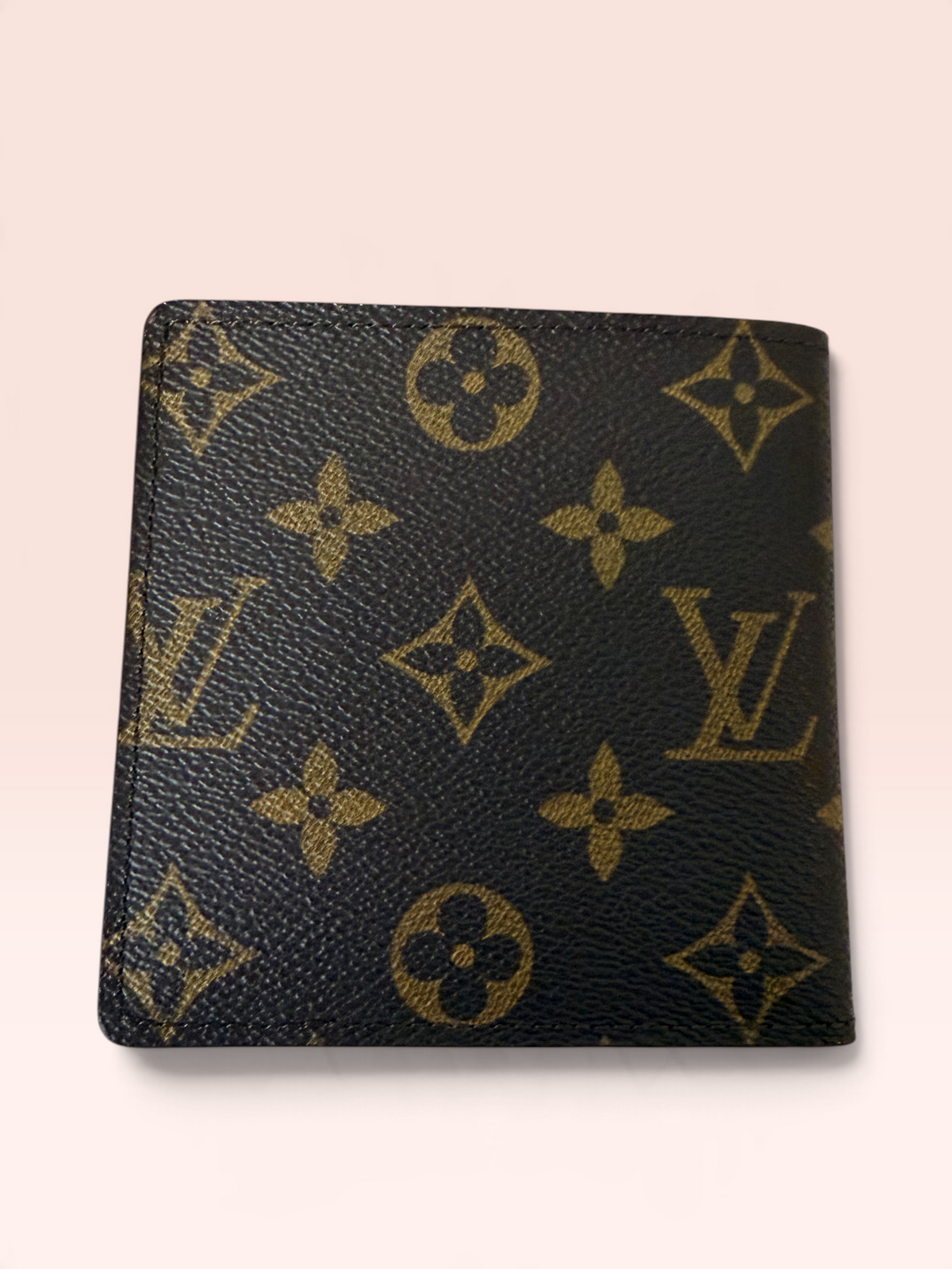 Louis Vuitton Monogram Canvas Bifold Wallet 1991 w(Full Set)