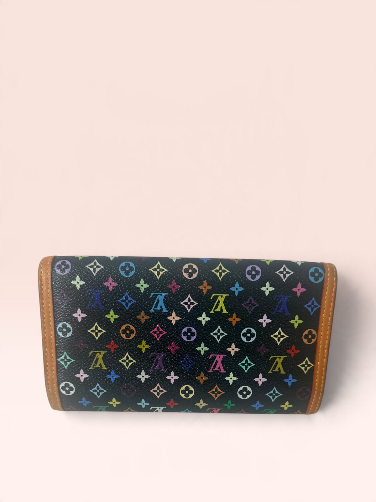 Louis Vuitton Monogram Multicolor Porte Trésor International Wallet 2007
