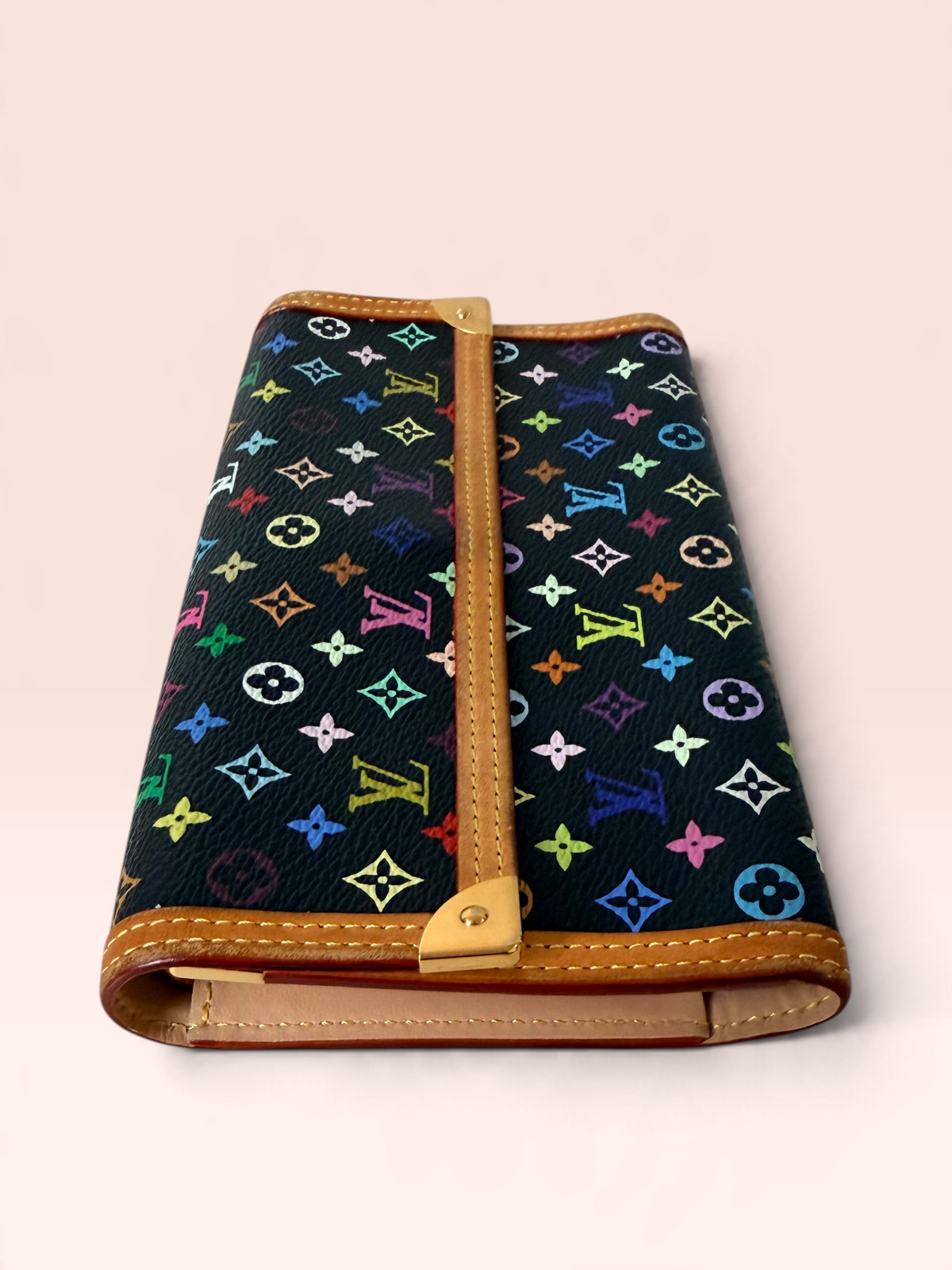 Louis Vuitton Monogram Multicolor Porte Trésor International Wallet 2007