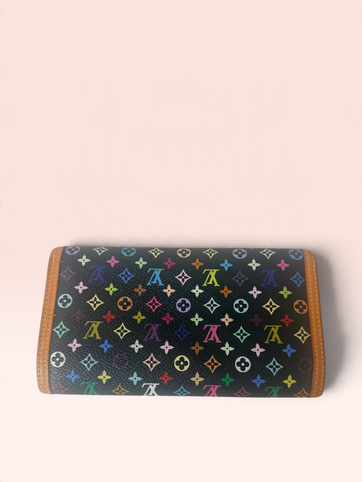 Louis Vuitton Monogram Multicolor Porte Trésor International Wallet 2007