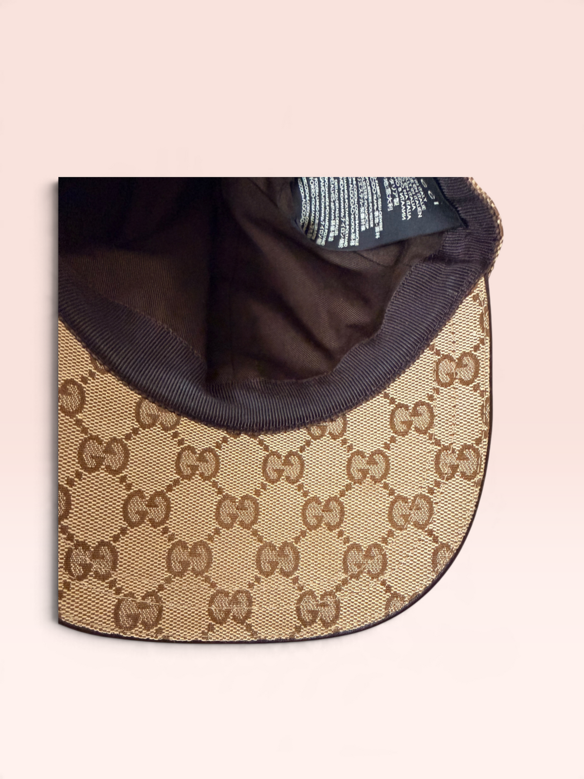 Gucci GG Canvas Baseball Cap with Web (Dustbag) Size S 57
