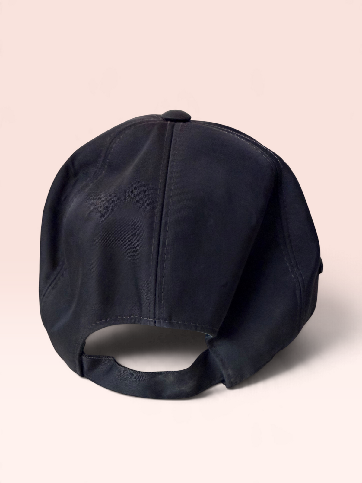 Prada Nylon Baseball Cap (Black) SIze M