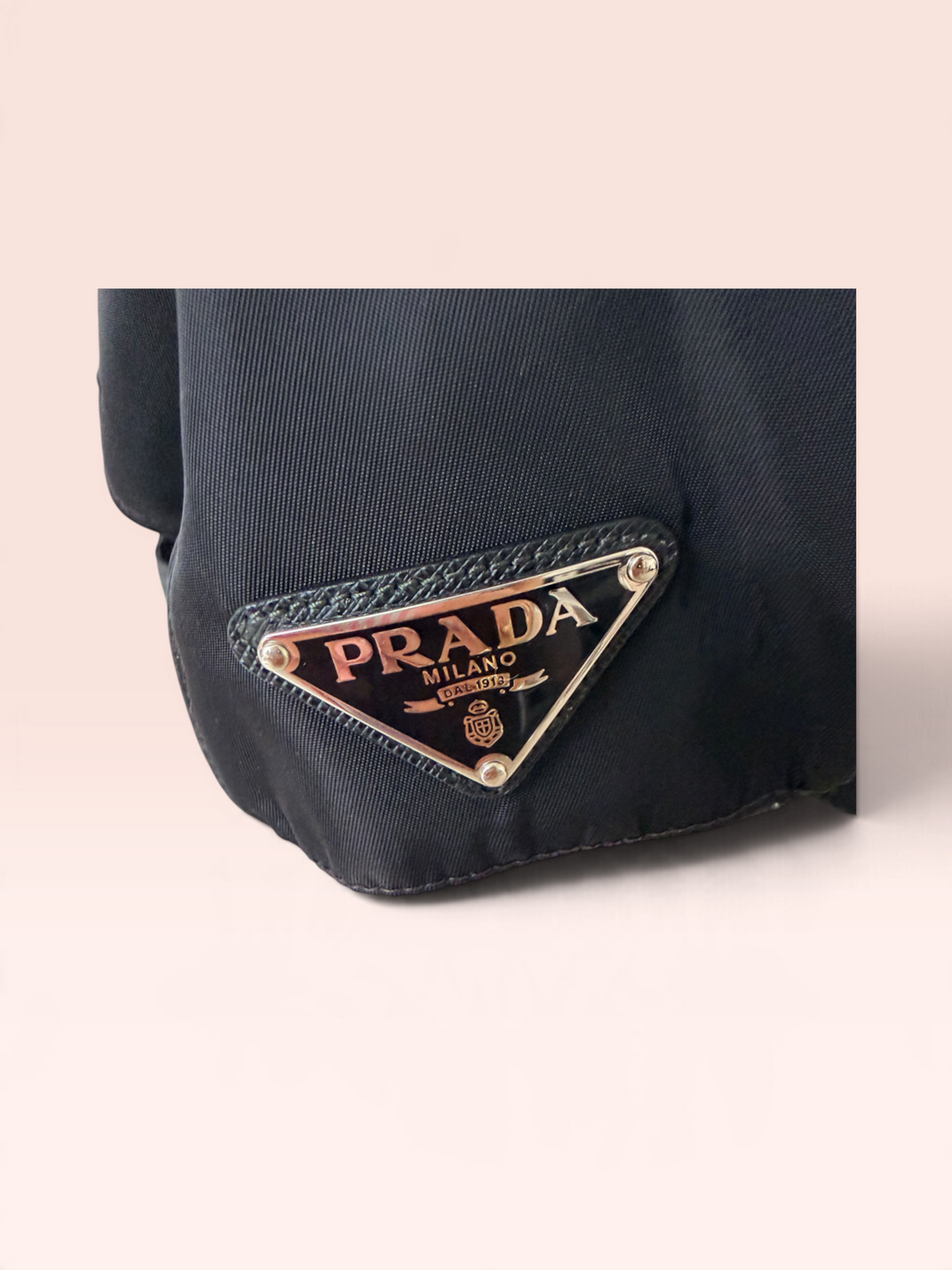 Prada Nylon Baseball Cap (Black) SIze M