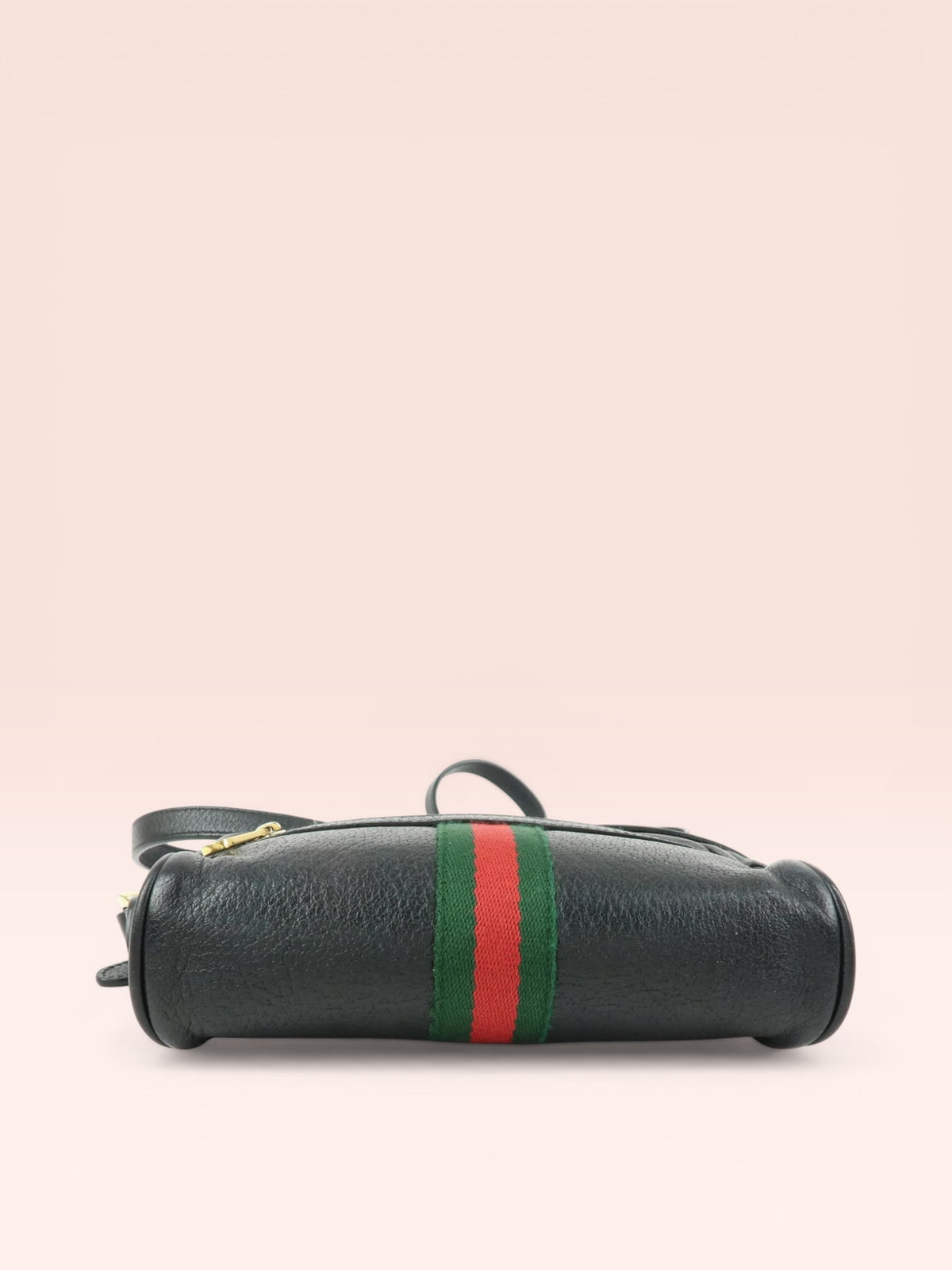 Gucci Leather Mini Ophidia Web Crossbody Bag