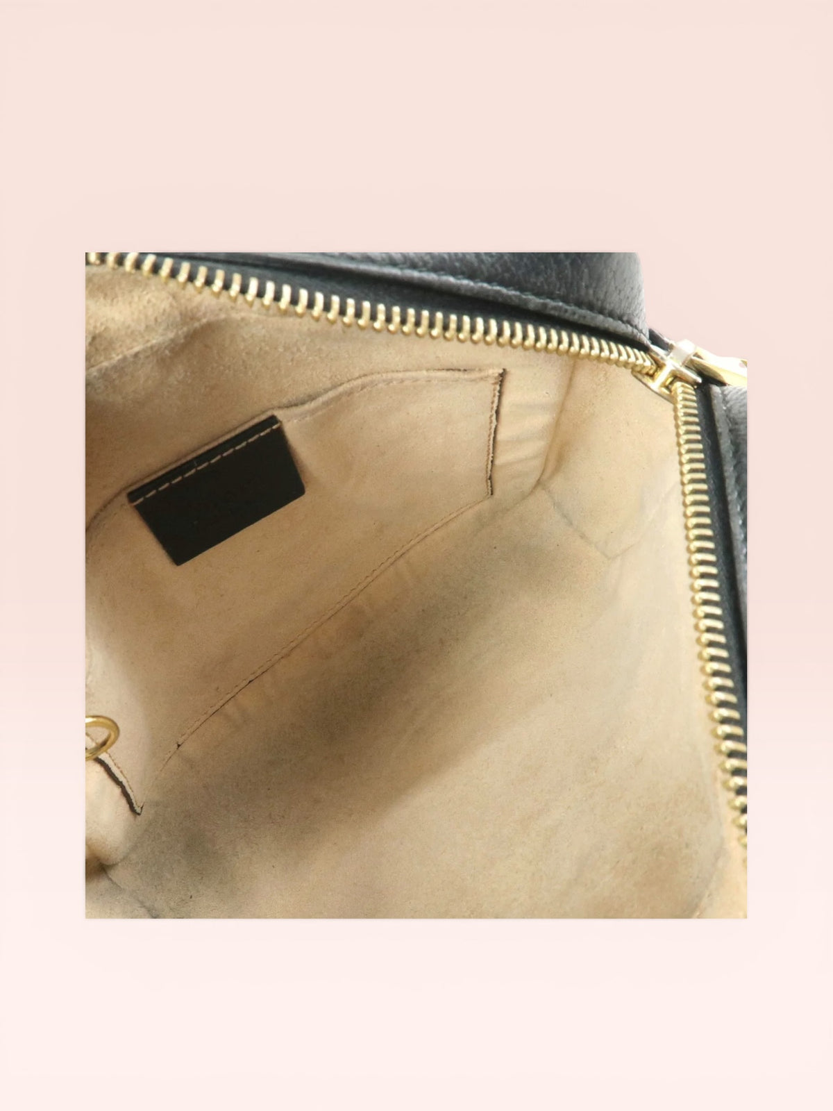 Gucci Leather Mini Ophidia Web Crossbody Bag
