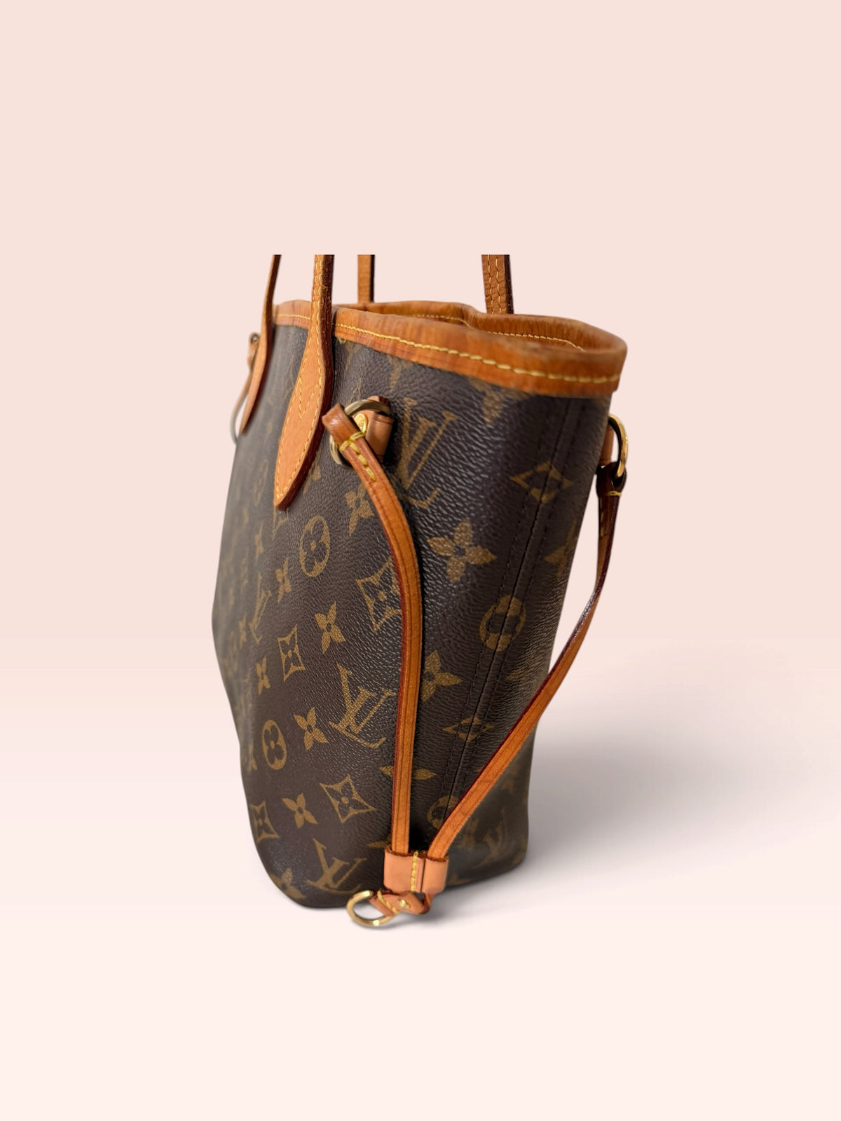 Louis Vuitton Monogram Canvas Neverful PM (Fuchsia Interior) 2000