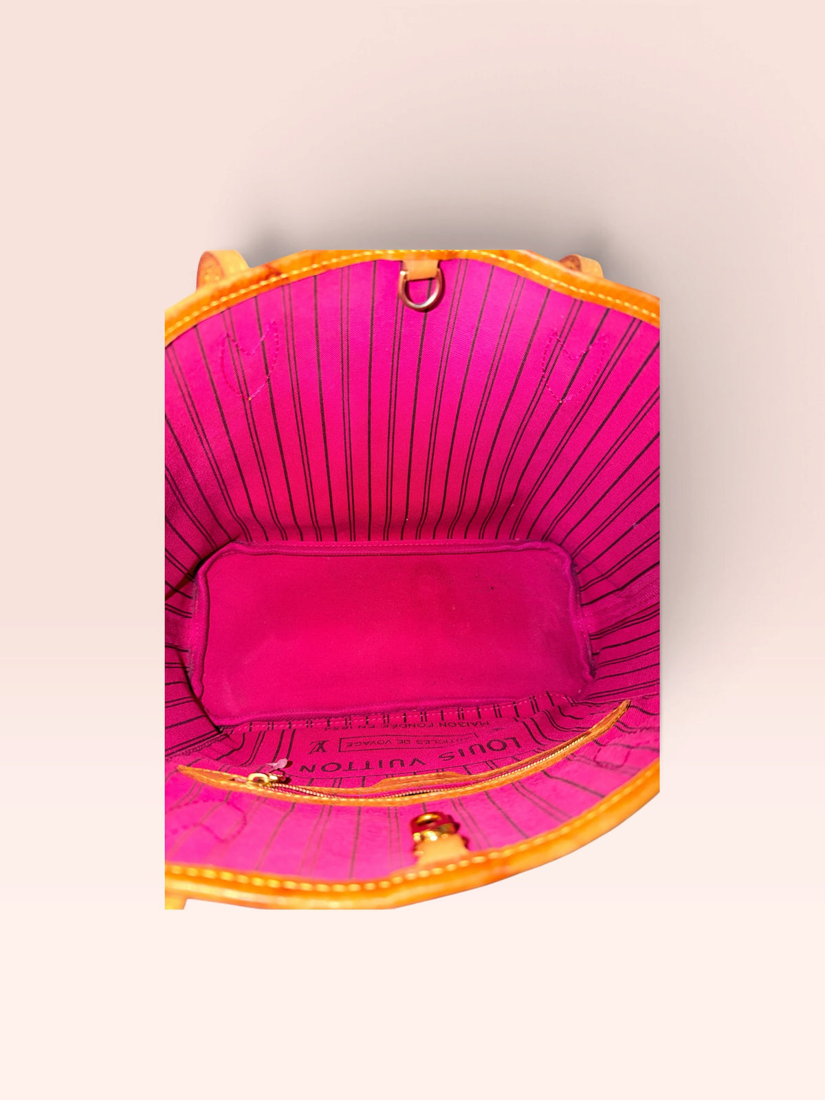 Louis Vuitton Monogram Canvas Neverful PM (Fuchsia Interior) 2000