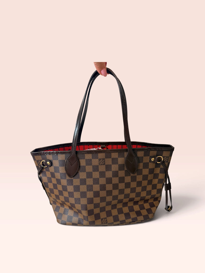 Louis Vuitton Damier Ebene Canvas Neverful PM 2018