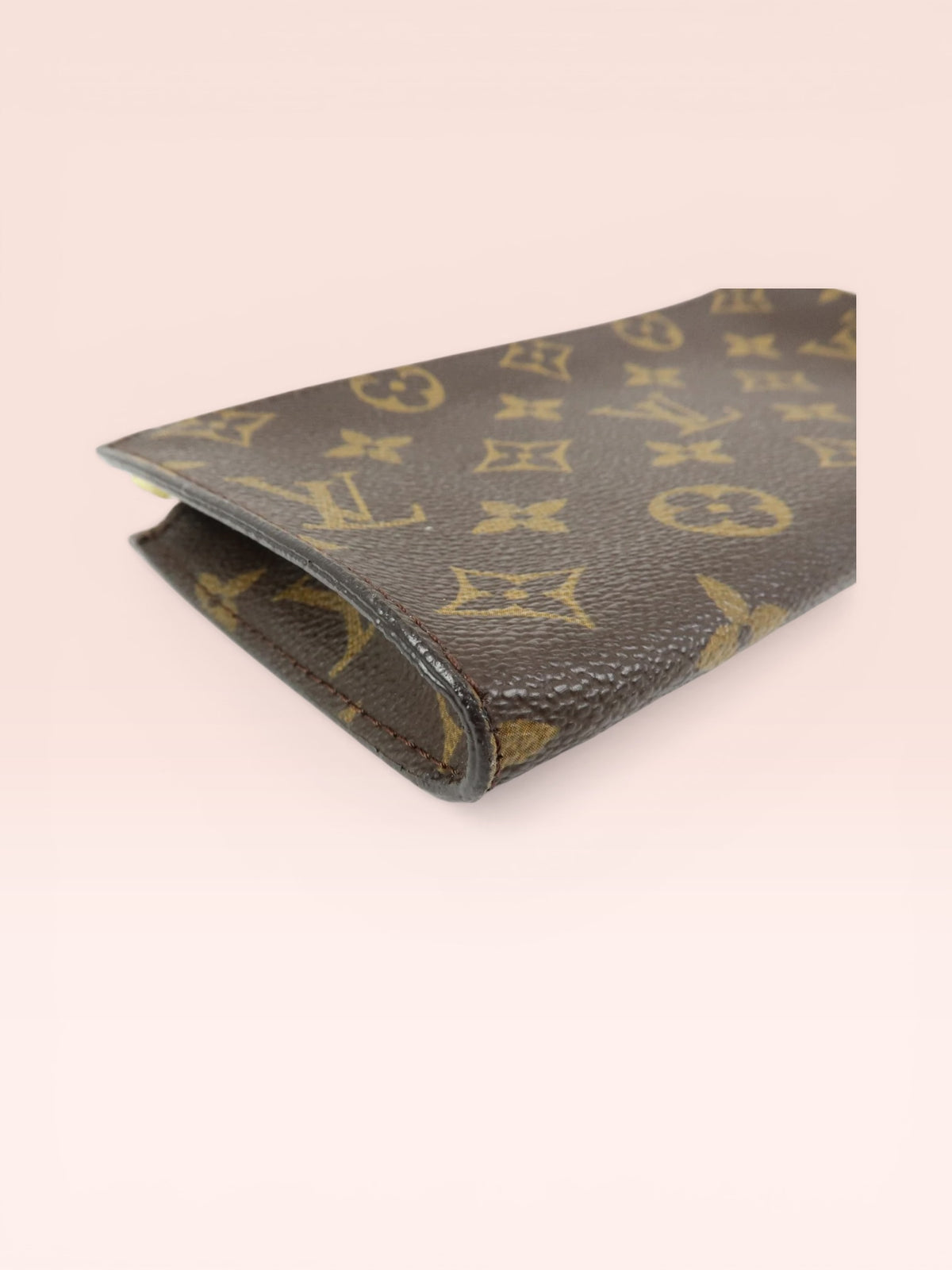 LOUIS VUITTON Monogram Canvas Bucket Pouch 2000
