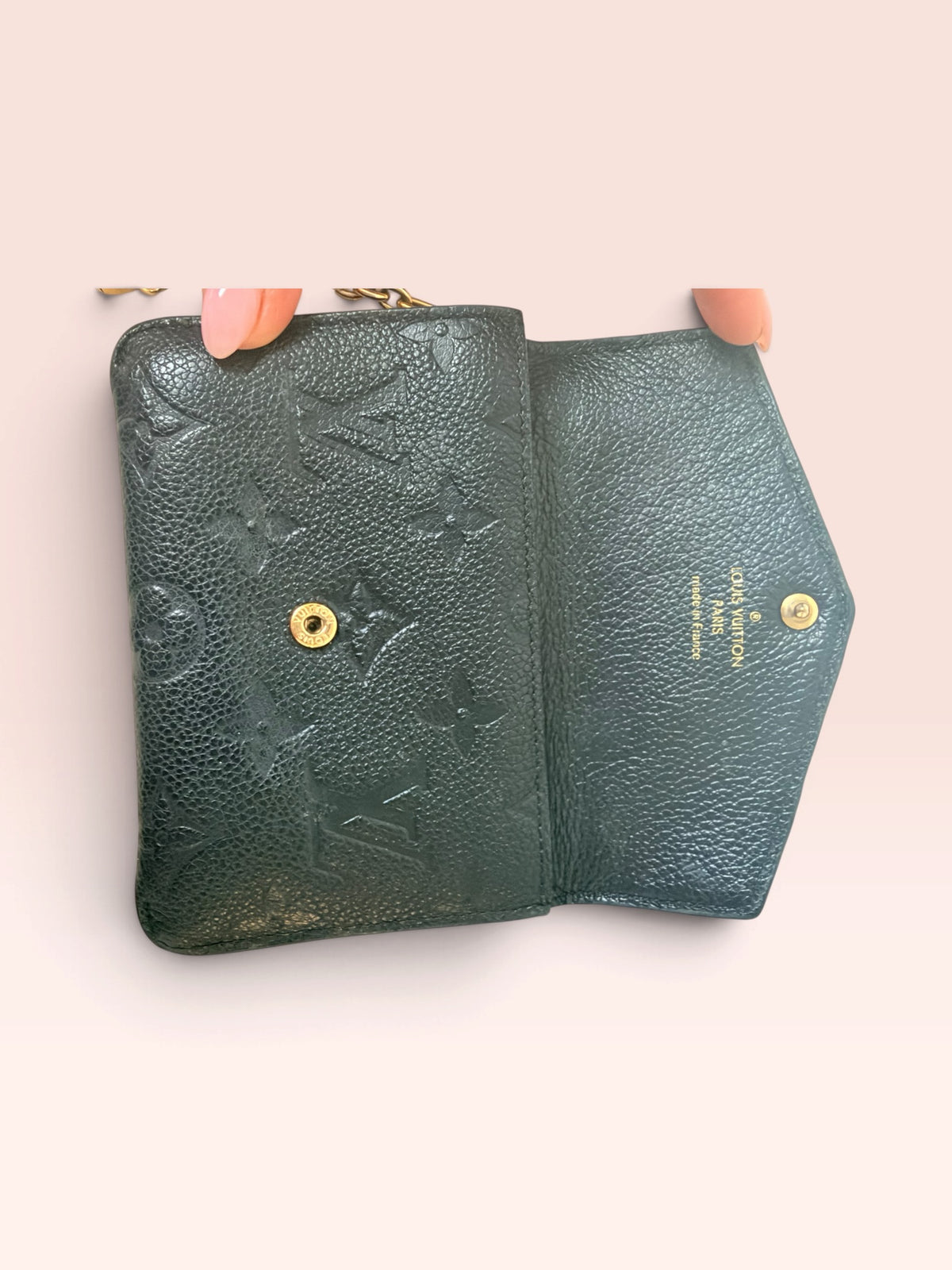 LOUIS VUITTON MONOGRAM EMPREINTE POCHETTE CLES
