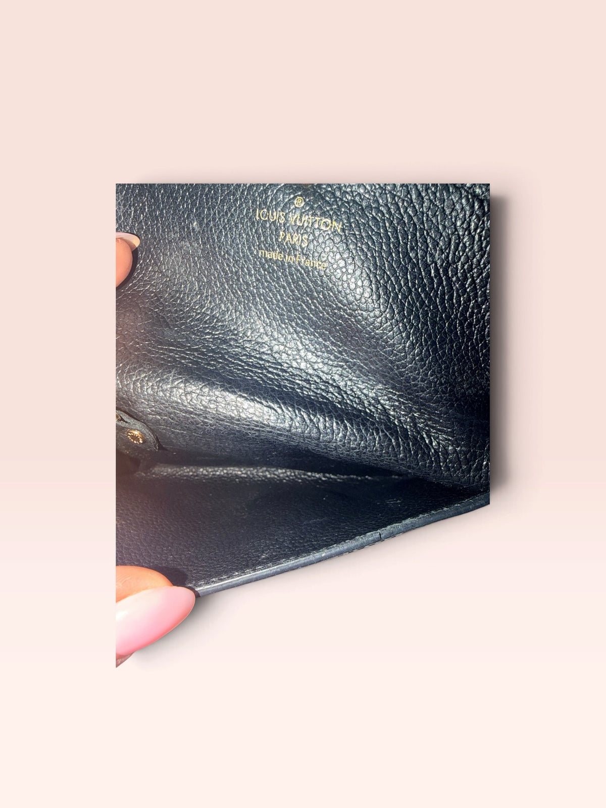 LOUIS VUITTON MONOGRAM EMPREINTE POCHETTE CLES