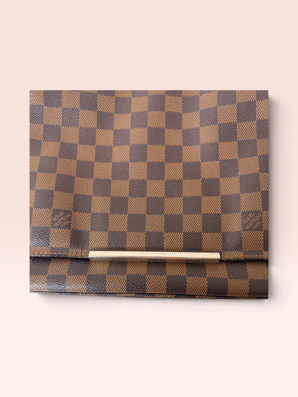 Louis Vuitton Damier Ebene Canvas Hoxton GM 2014