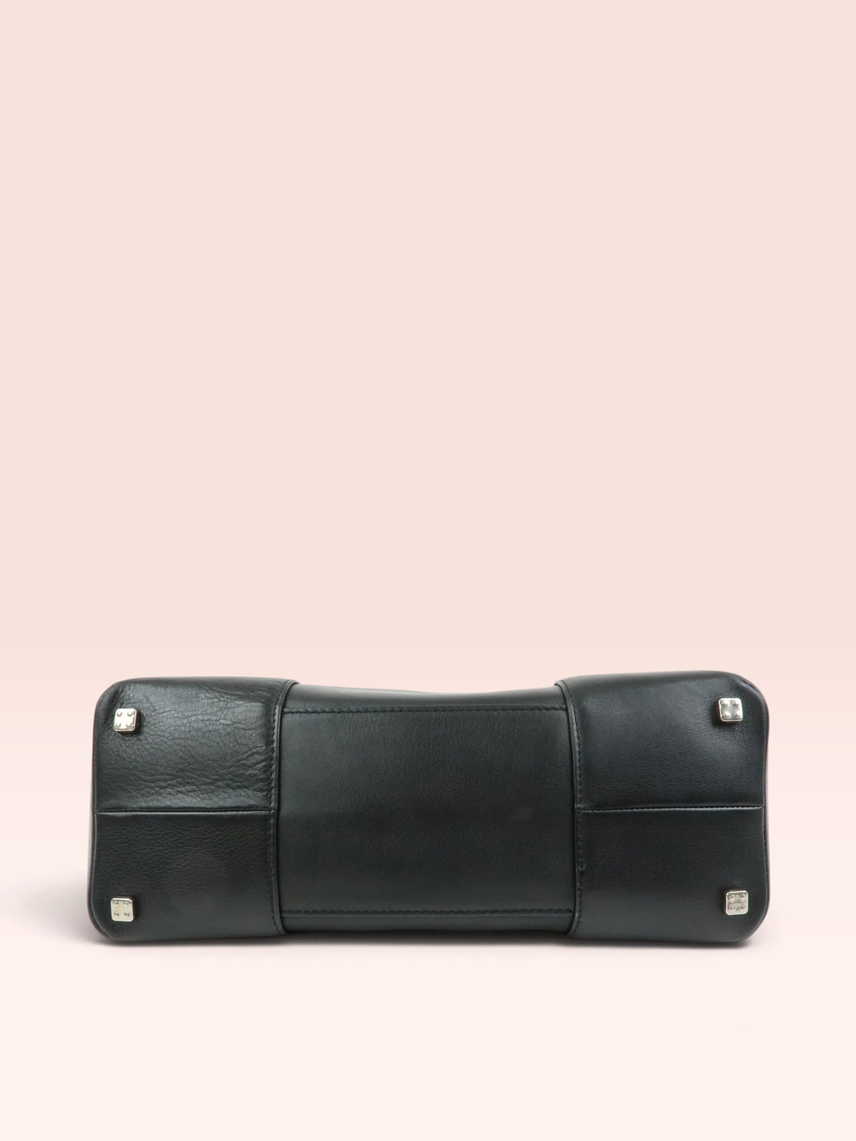 Loewe Leather Amazona Fusta Embossed Tote Bag - Black