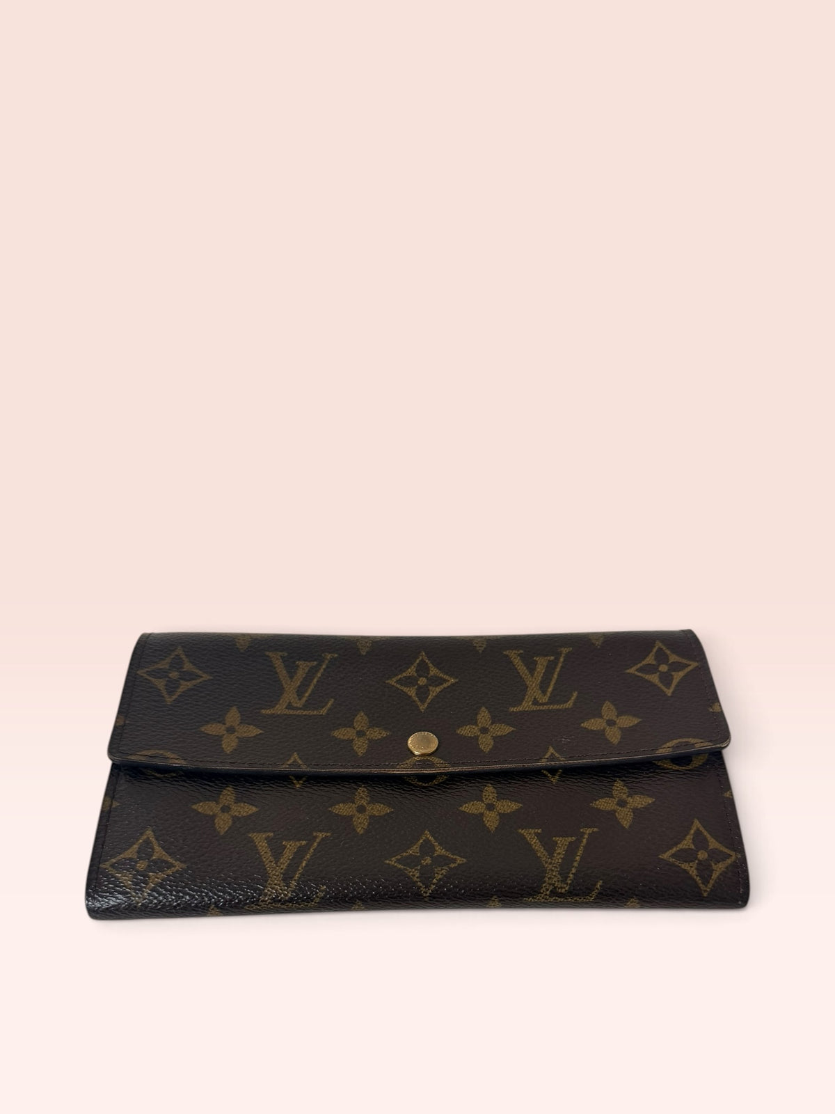 Louis Vuitton Monogram Canvas Sarah Wallet 2006