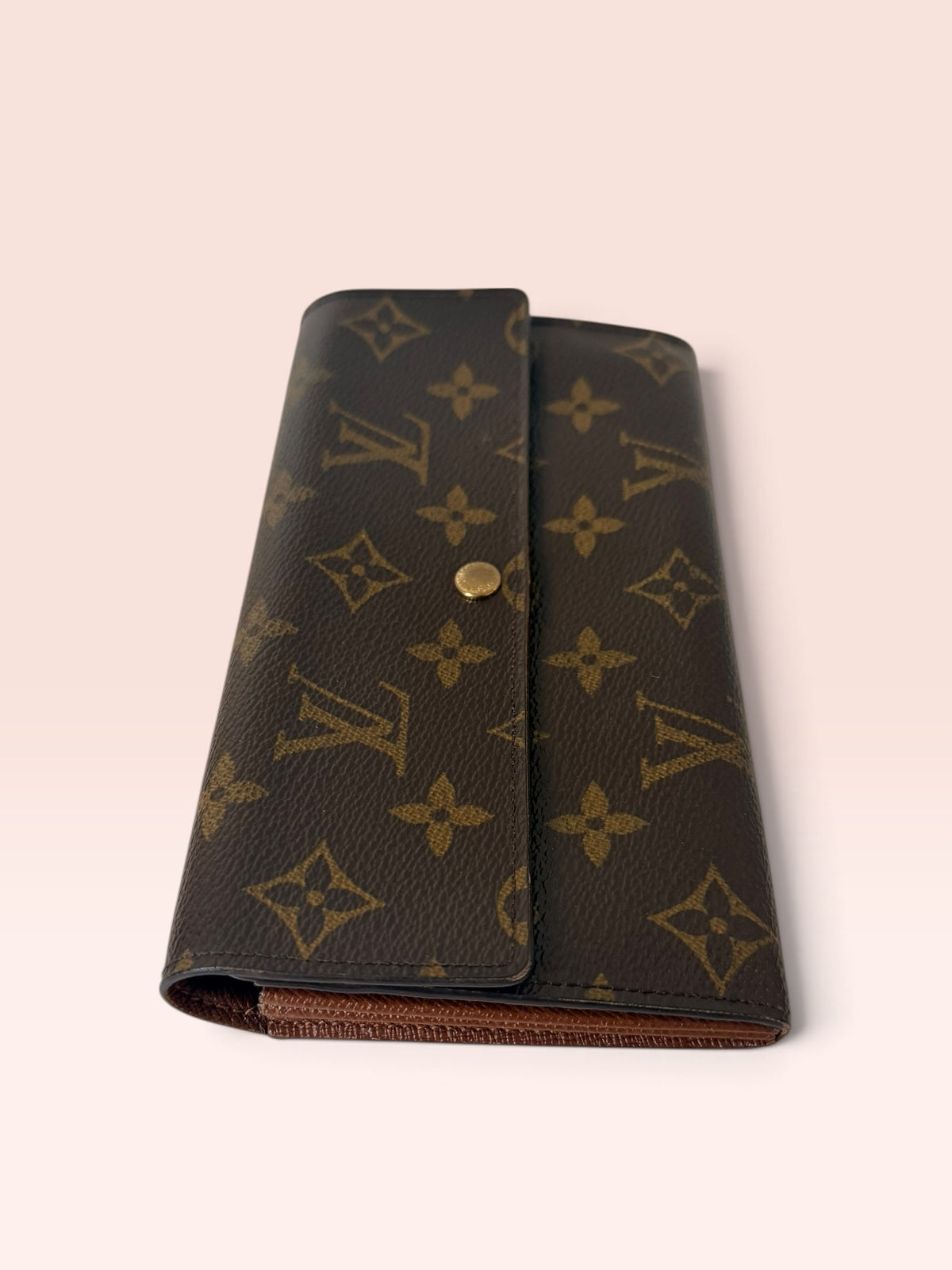 Louis Vuitton Monogram Canvas Sarah Wallet 2006