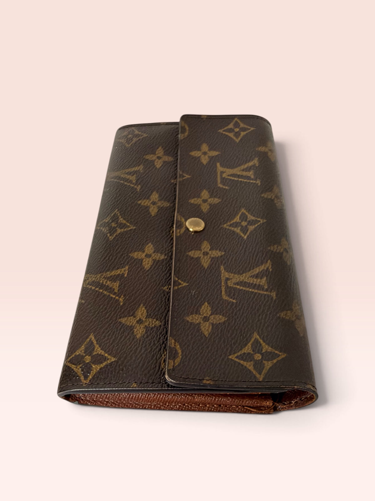 Louis Vuitton Monogram Canvas Sarah Wallet 2006