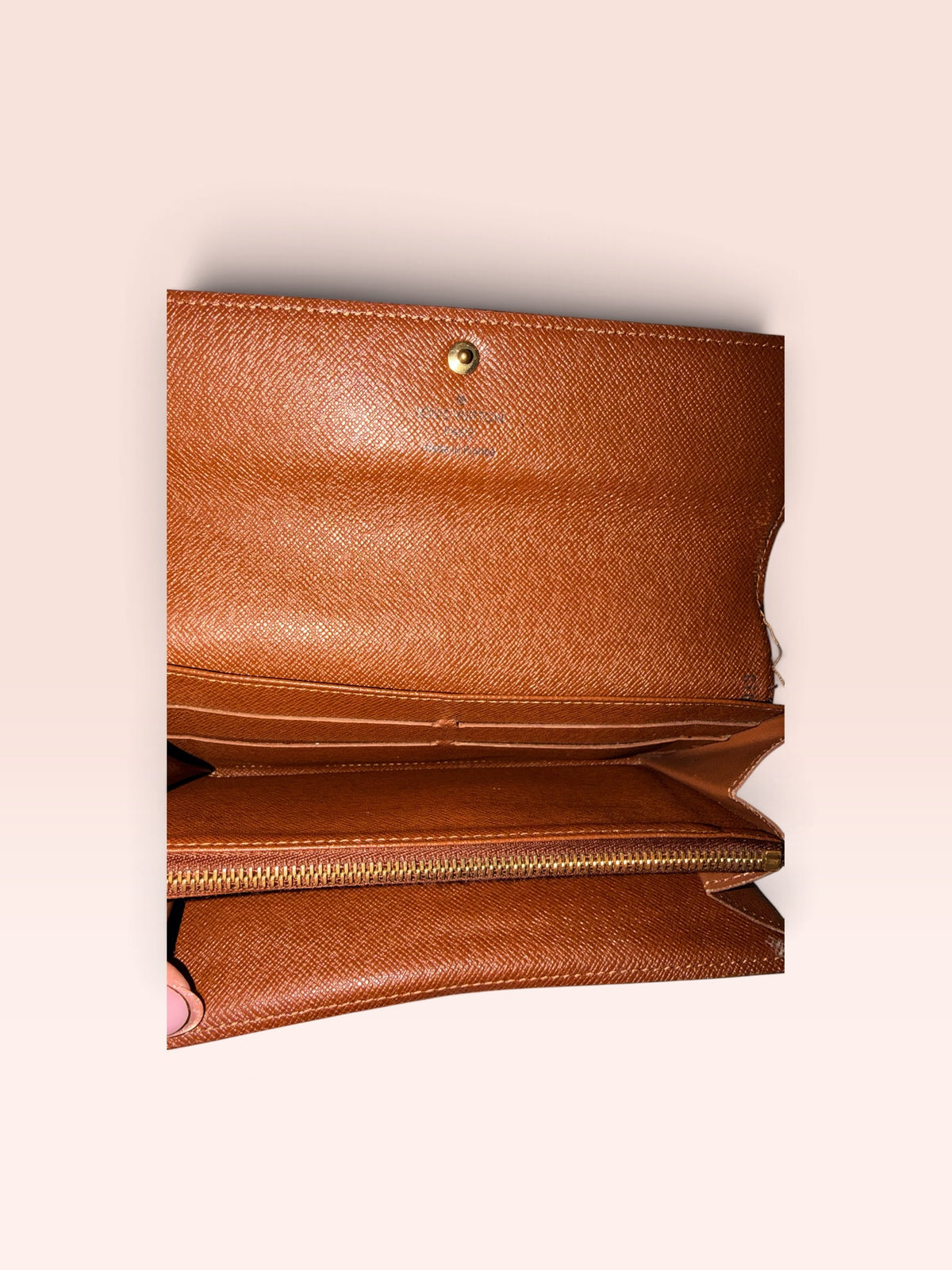 Louis Vuitton Monogram Canvas Sarah Wallet 2006