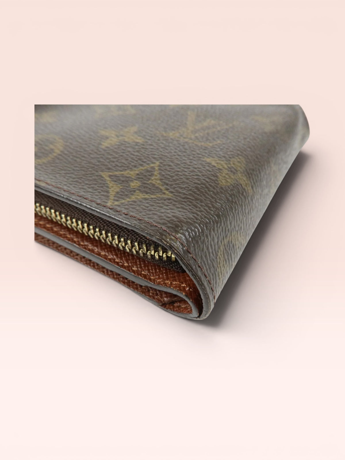 Louis Vuitton Monogram Canvas  Compact Zip Bi-fold Wallet 2001