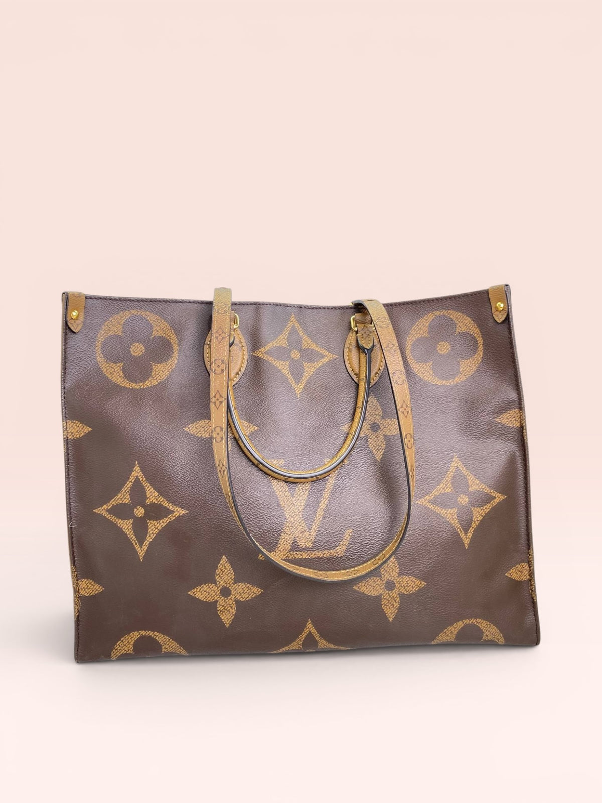 Louis Vuitton Reverse Monogram On The Go GM Tote 2019