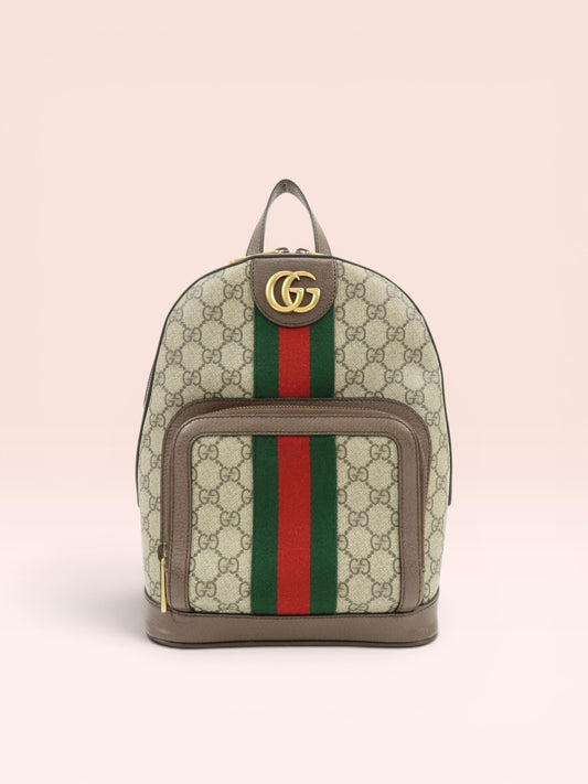Gucci GG Coated Canvas Ophidia GG Supreme Small Backpack