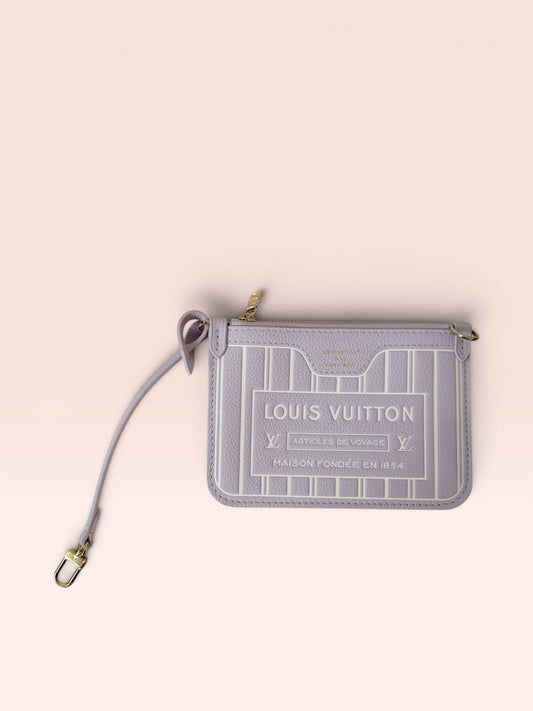 Louis Vuitton Neverfull Inside Out BB Pochette (Misty Lilac)