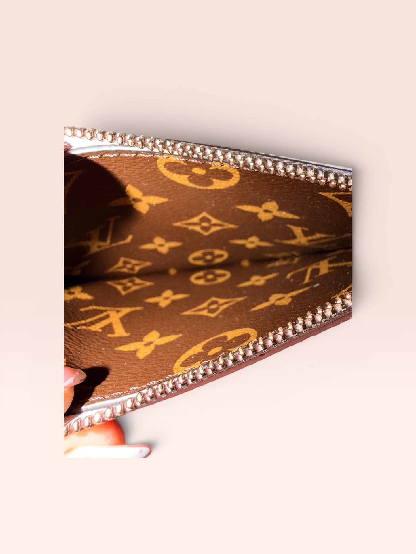 Louis Vuitton Neverfull Inside Out BB Pochette (Misty Lilac)