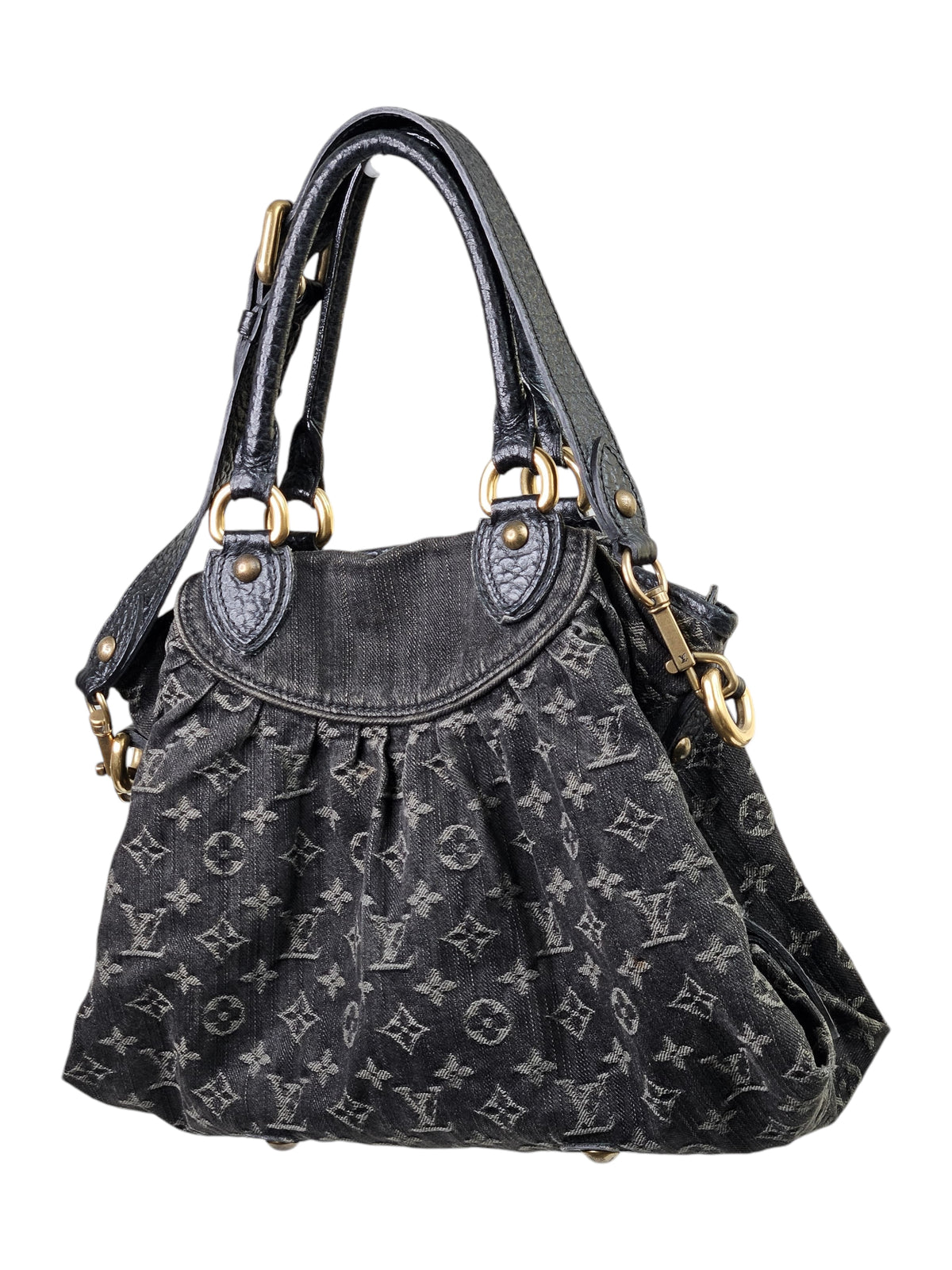 Louis Vuitton Denim Neo Cabby MM Black