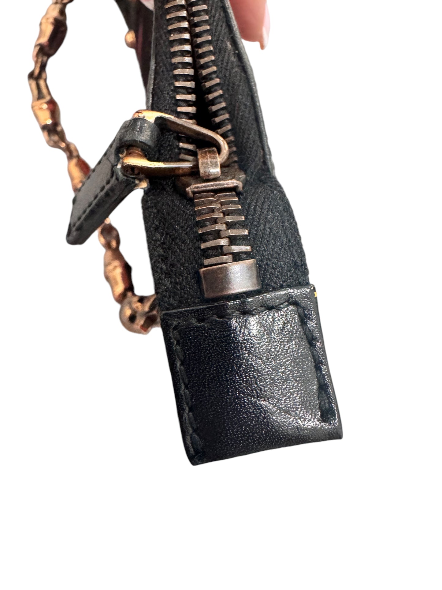 Gucci GG Canvas Web Studded Chain Clutch (Limited Edition)