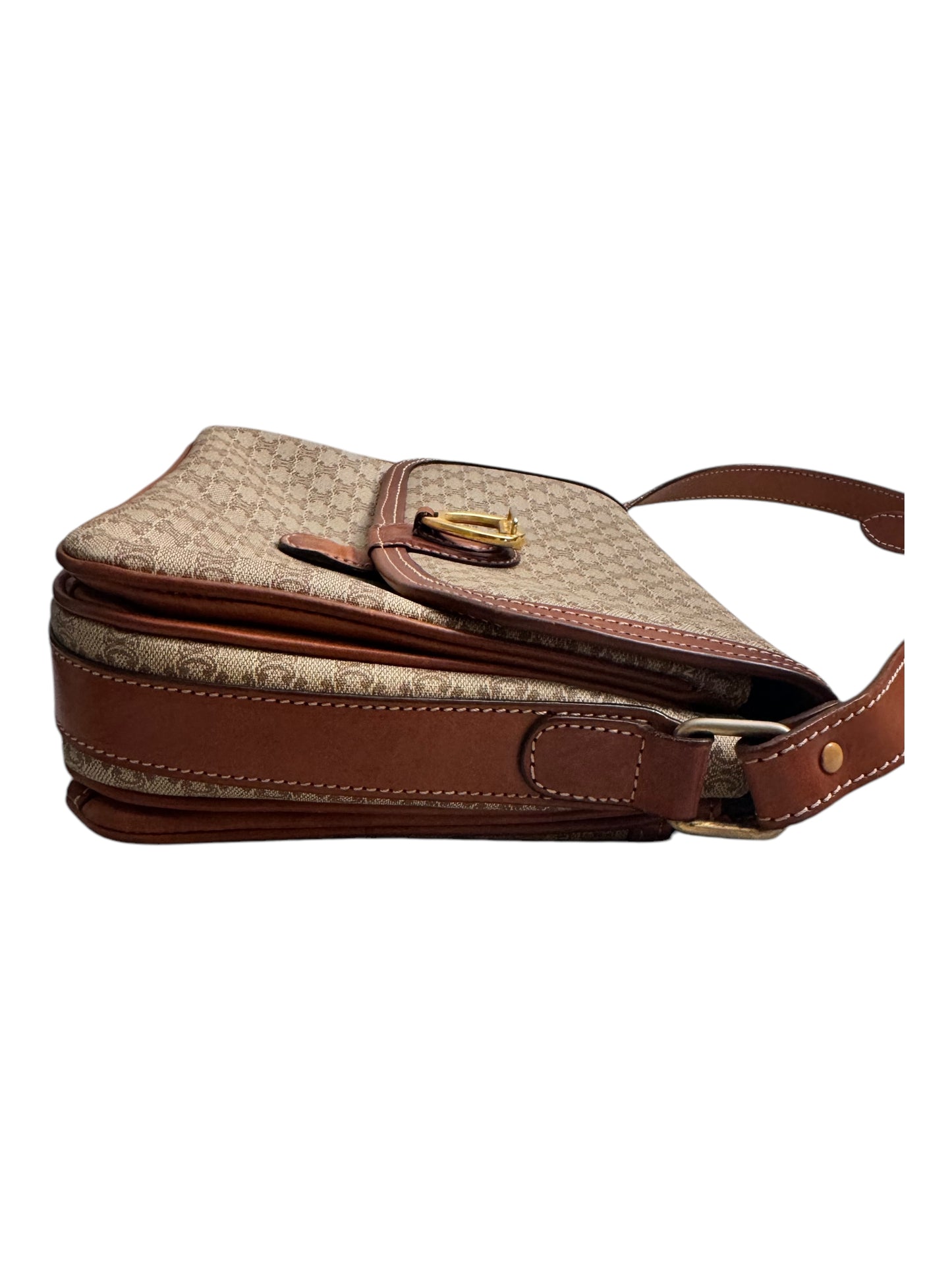 Celine Macadam Vintage Crossbody Bag