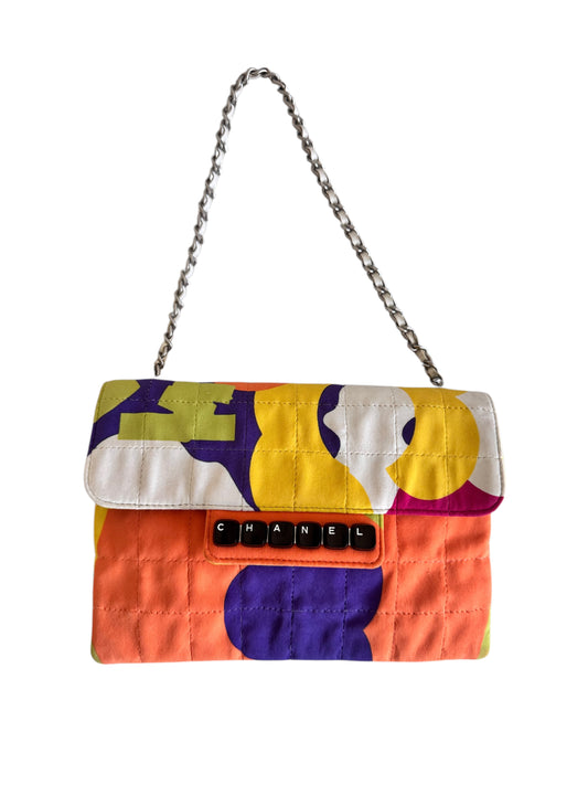 Chanel Chocolate Bar Piano Multicolor Bag (2000)