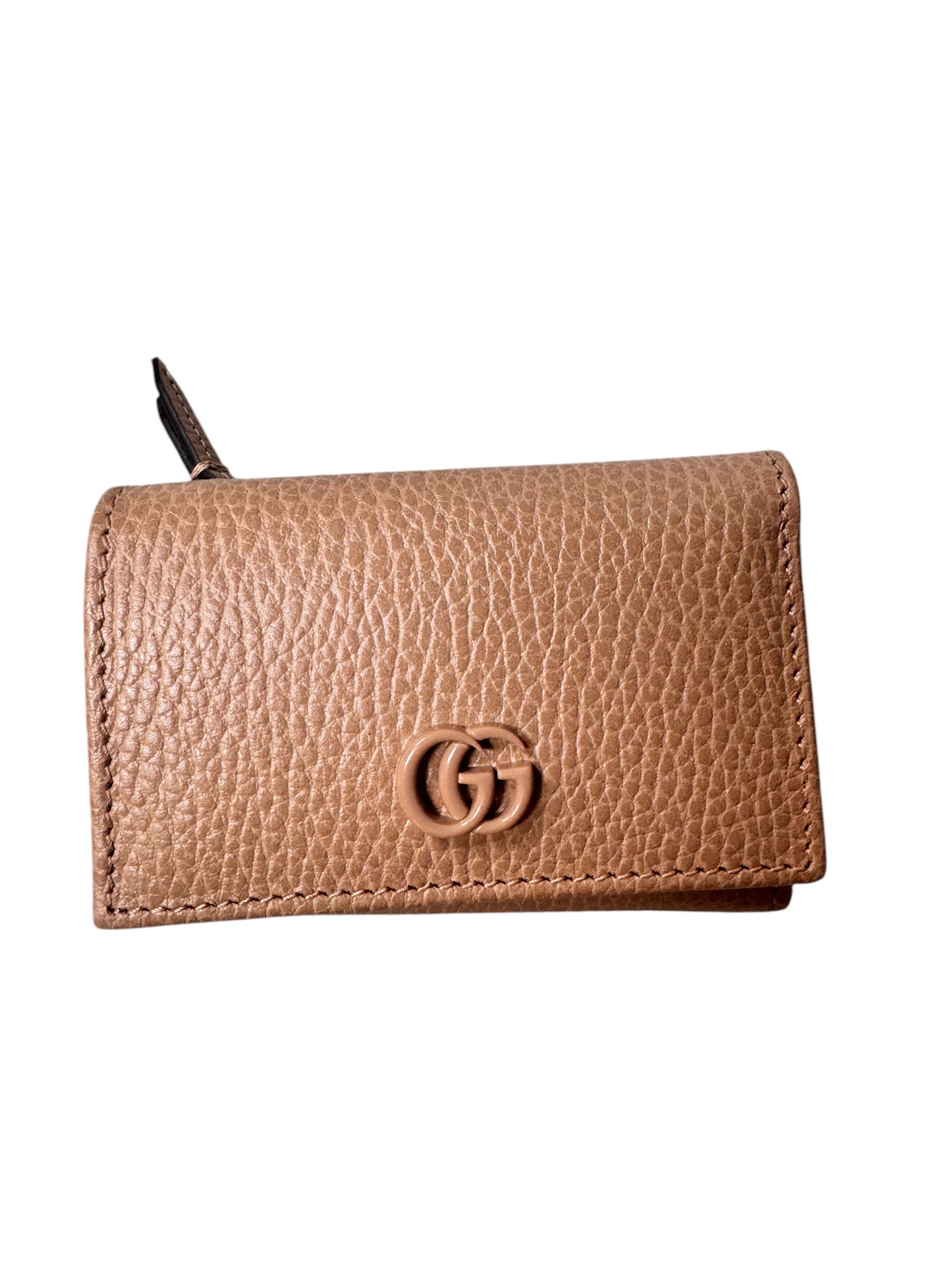 Gucci Marmont Trifold Compact Wallet - Beige (*New with Tags*)