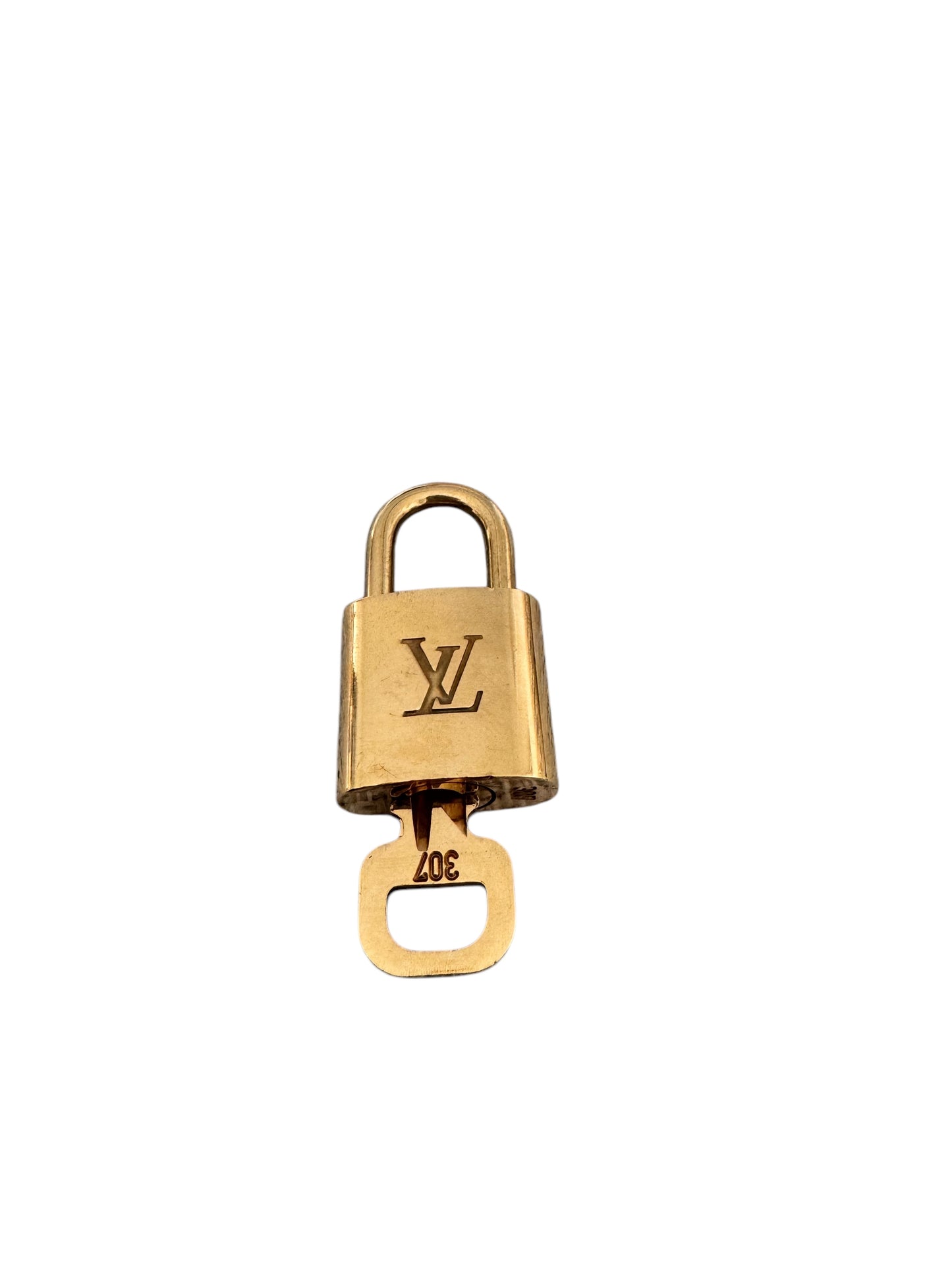 Louis Vuitton Metal Lock and Key Set 307