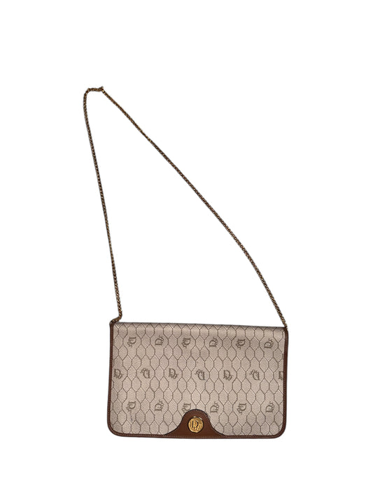 Christian Dior Honeycomb Chain Crossbody Bag