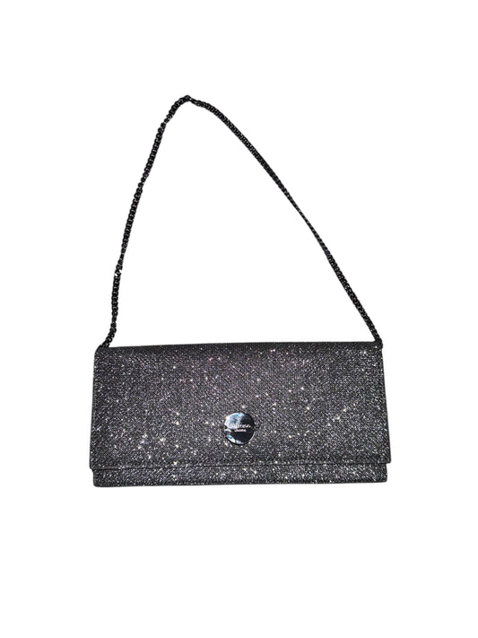 Jimmy Choo Fie Glitter Evening Shoulder Bag/ Clutch