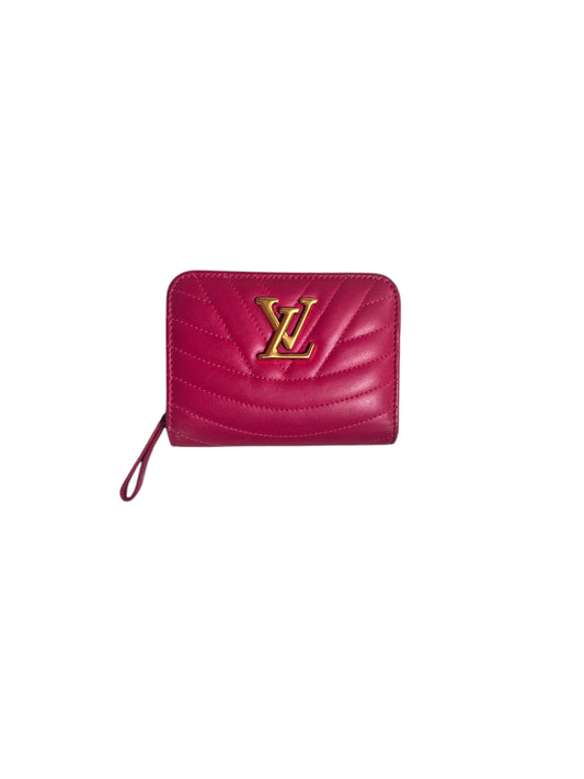 Louis Vuitton Quilted Leather New Wave Compact Wallet (Pink)