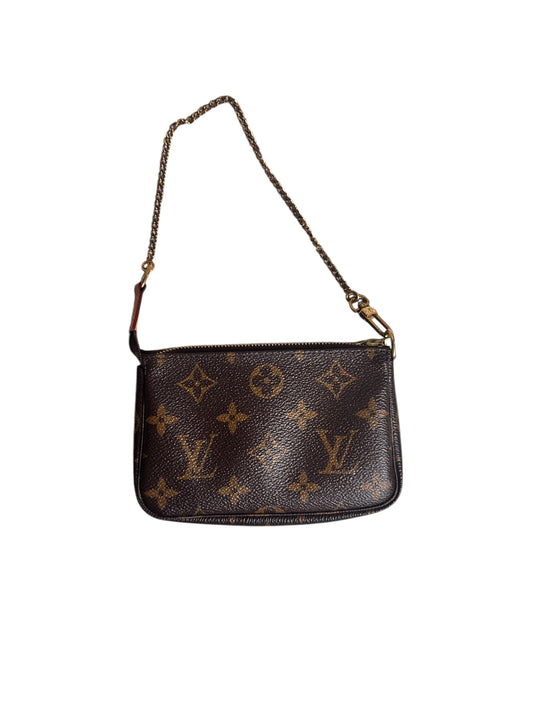 Louis Vuitton Monogram Canvas Mini Pochette 2017