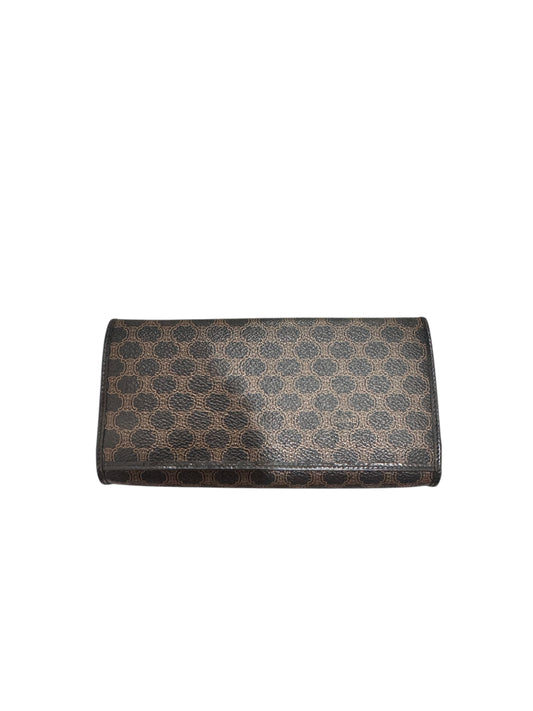 Celine Macadam Print Long Continental Wallet Vintage