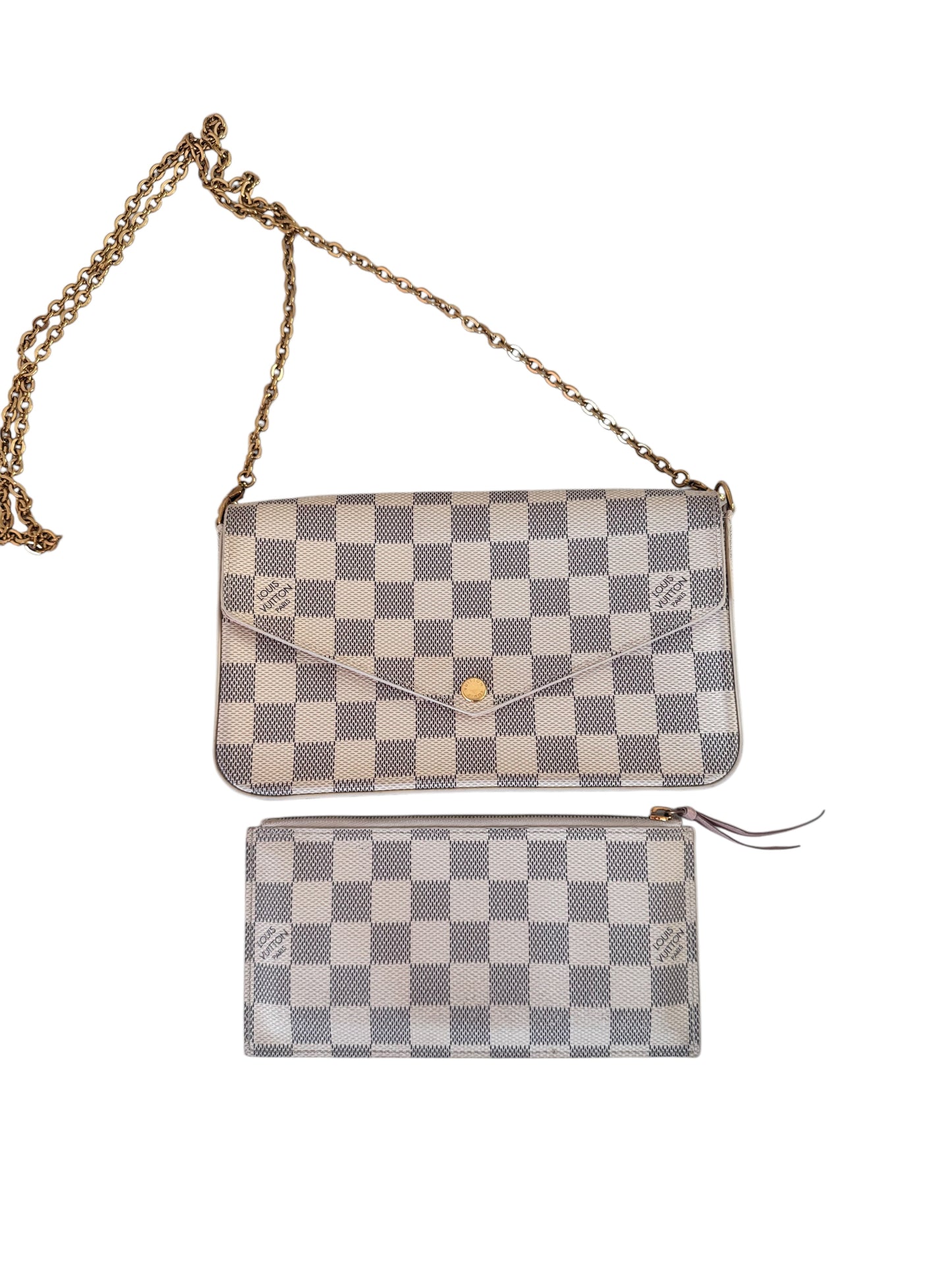 Louis Vuitton Damier Azur Canvas Felicie Pochette 2020