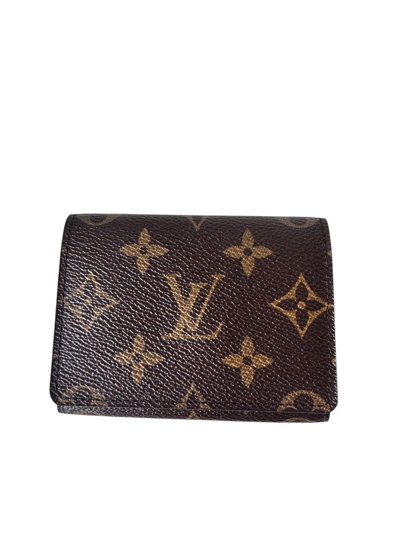 Louis Vuitton Monogram Canvas Envelope Carte de Visite Card Case 2006