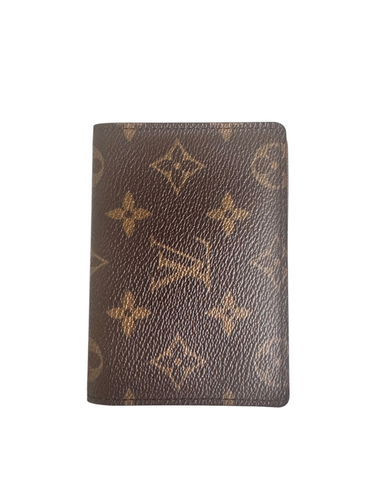 Louis Vuitton Monogram Porte 2 Cartes Vertical Pass Card Case 1999