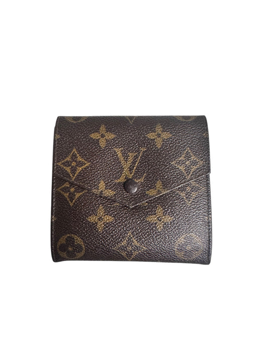 Louis Vuitton Monogram Canvas Porte Monnevier Compact Wallet