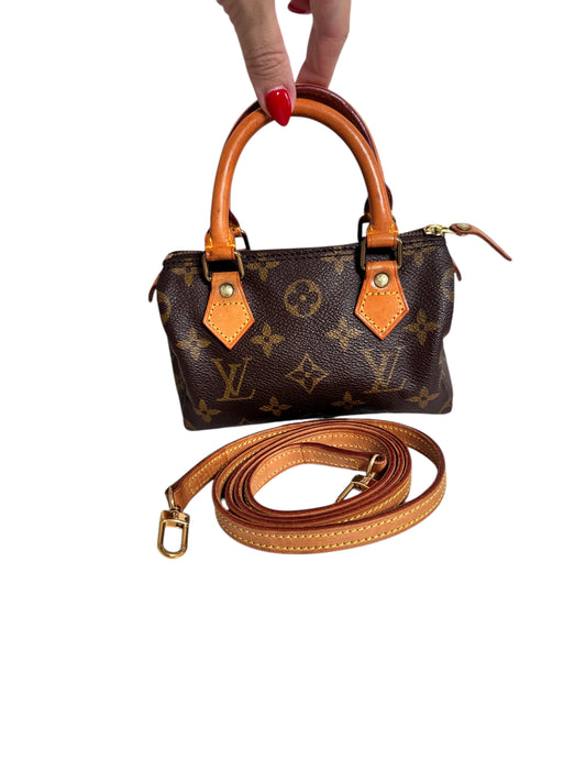 Louis Vuitton Monogram Canvas Mini Speedy with Strap 1992