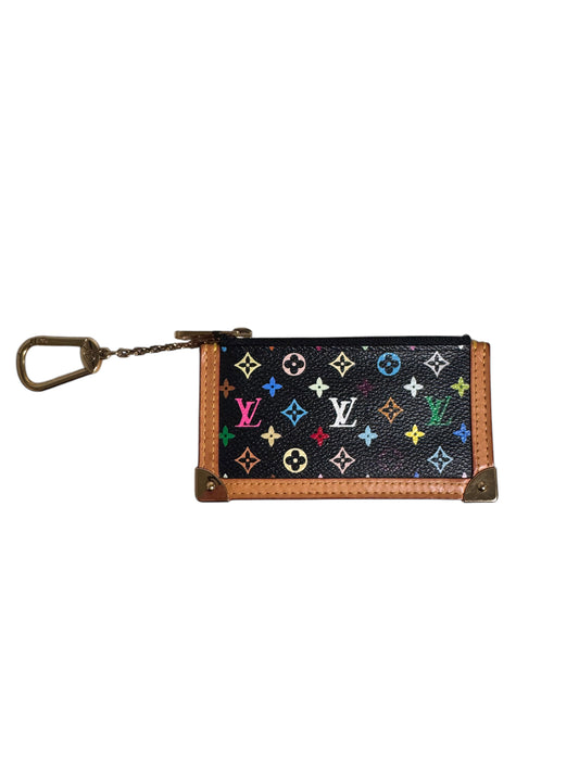 Louis Vuitton Monogram Multicolor Pochette Cles Coin Pouch 2007