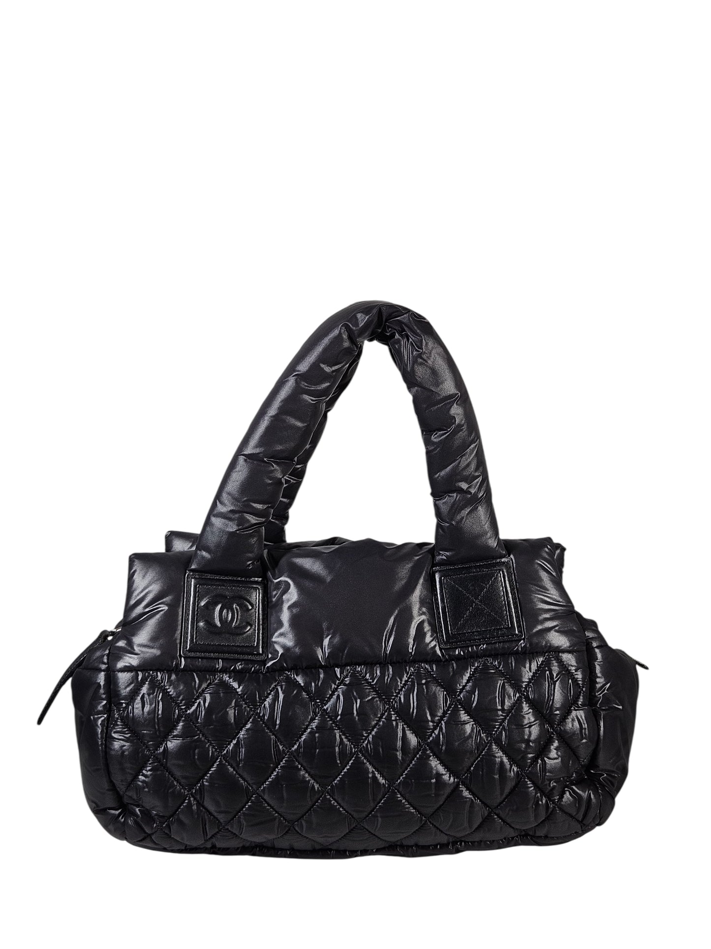 Chanel Quilted Nylon Coco Cocoon Bowler Bag 2009-2010