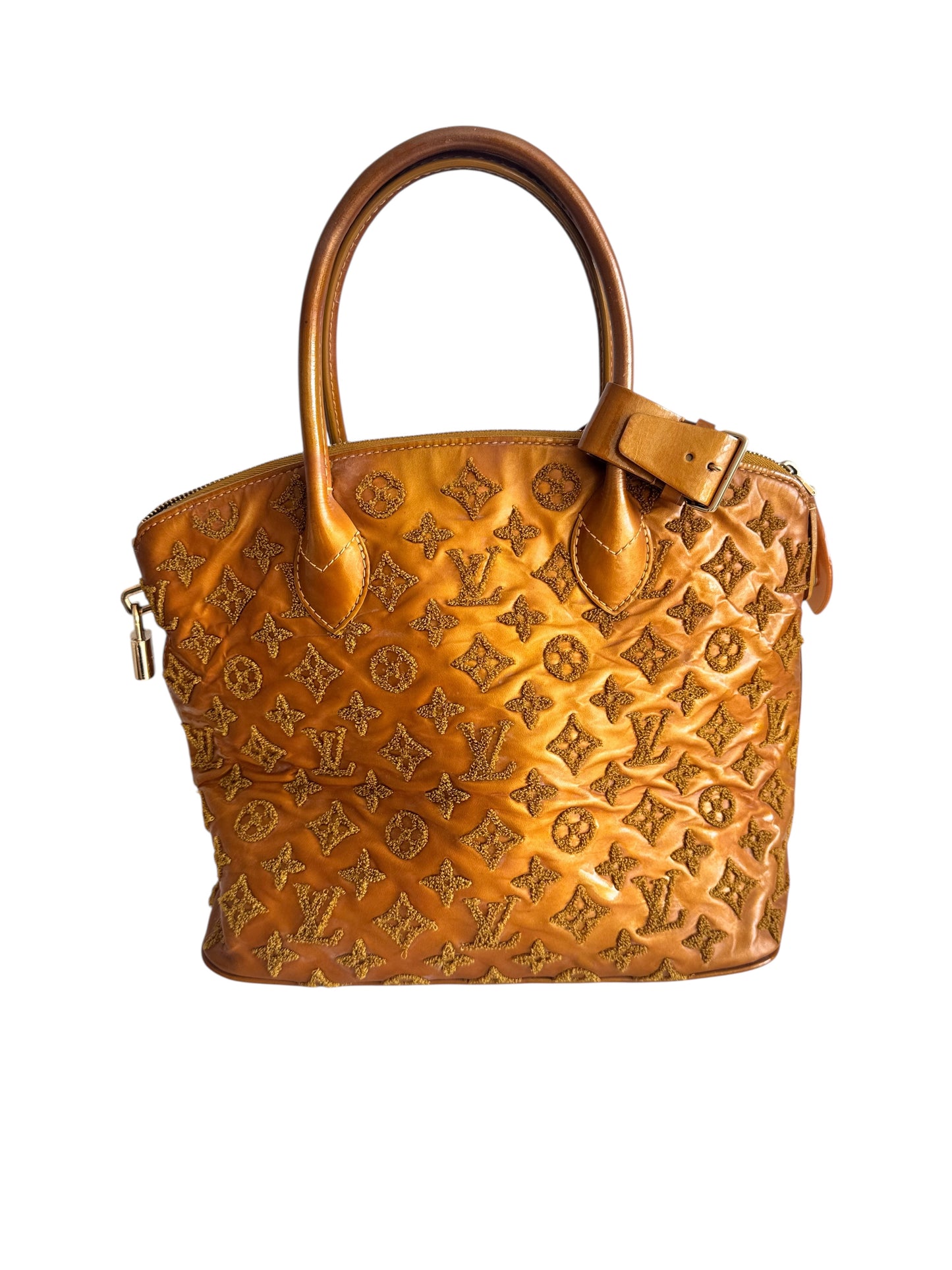 Louis Vuitton Patent Leather Fascination Lock it Bag 2011